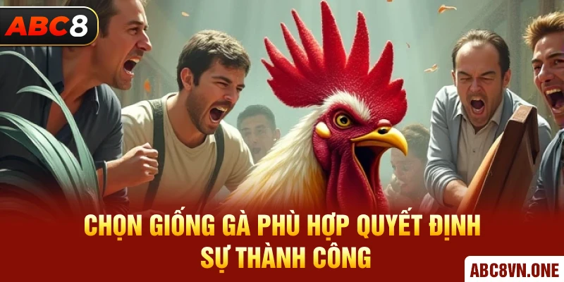 Chọn giống gà phù hợp quyết định sự thành công